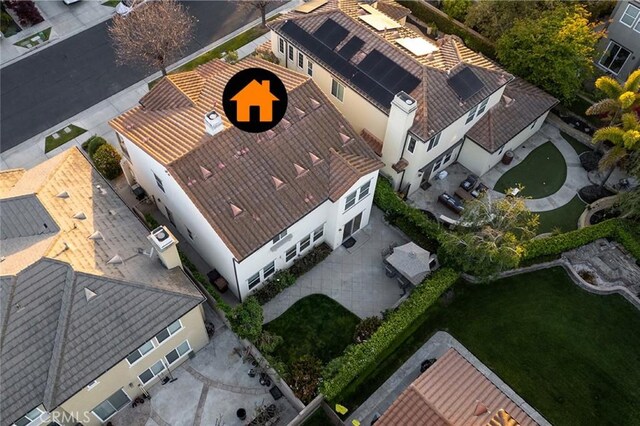 473 Periwinkle St, Fullerton, CA 92835 - view from above of property