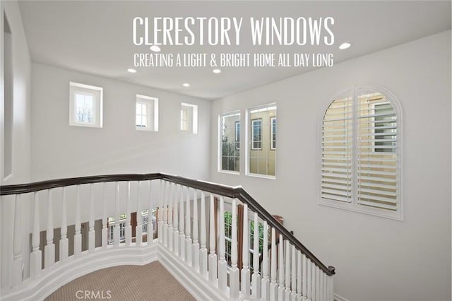 473 Periwinkle St, Fullerton, CA 92835 - stairs with recessed lighting