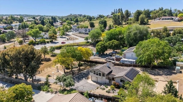 drone / aerial view featuring a residential view