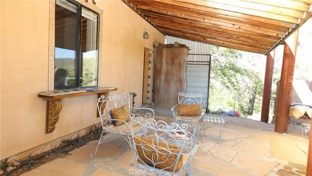 view of patio