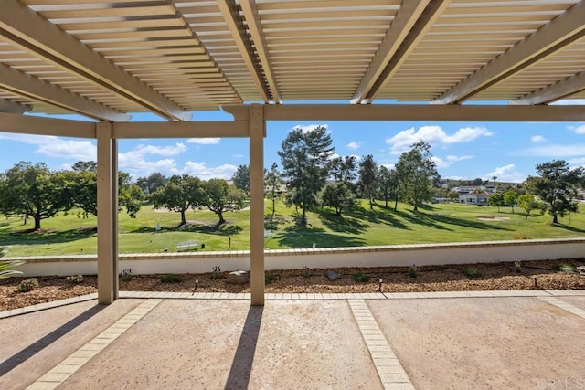 4905 Alicante Way, Oceanside, CA 92056 - view of patio / terrace featuring a pergola