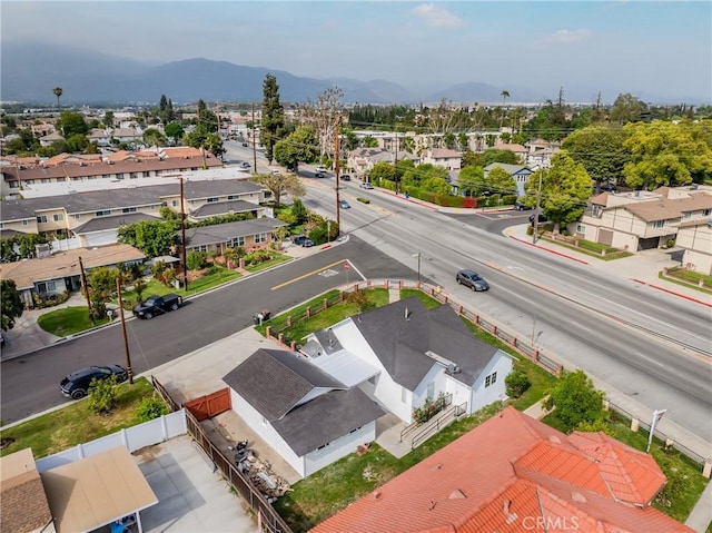 11584 Hallwood Dr, El Monte, CA 91732 - drone / aerial view featuring a residential view and a mountain view