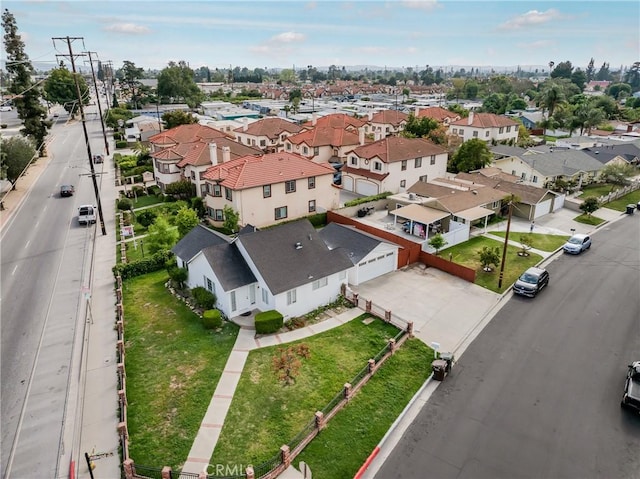 11584 Hallwood Dr, El Monte, CA 91732 - bird's eye view with a residential view