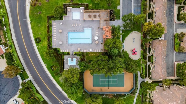 drone / aerial view