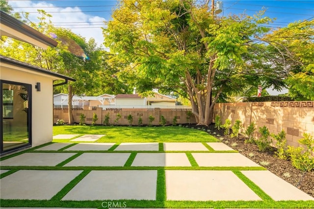23919 Friar St, Woodland Hills, CA 91367 - view of yard featuring a patio area