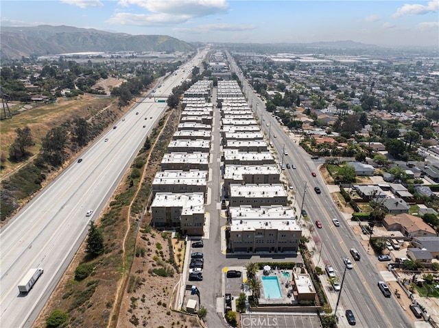 12814 Watt Ln Unit B, Sylmar, CA 91342 - birds eye view of property with a mountain view