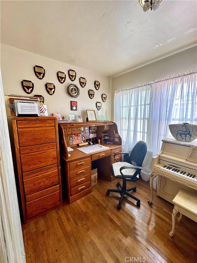5214 Golden Ave, Riverside, CA 92505 - home office featuring wood-type flooring