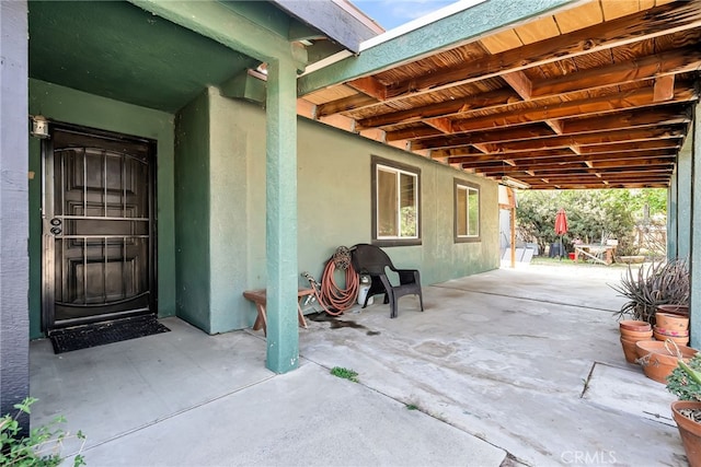 view of patio