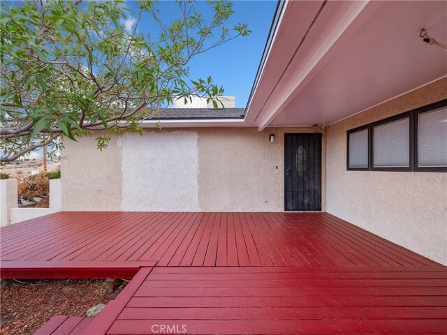 449 Highland Ave, Barstow, CA 92311 - view of deck