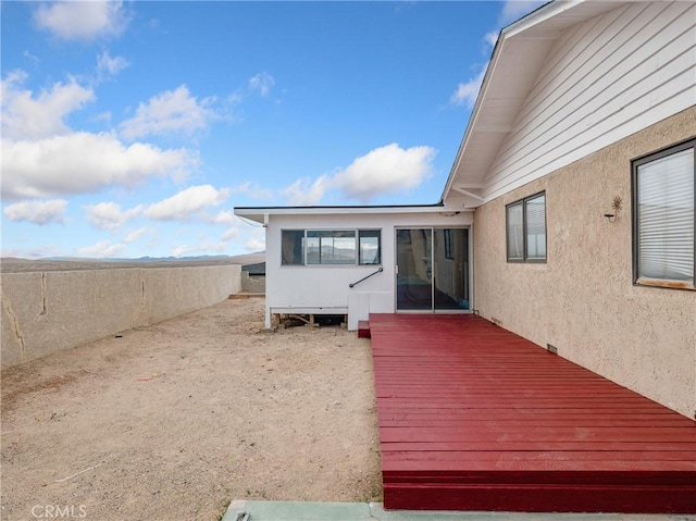 449 Highland Ave, Barstow, CA 92311 - view of deck