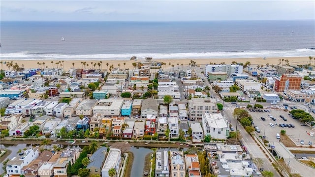 2218 Pacific Ave, Venice, CA 90291 - aerial overview of property's location with waterfront with a beach