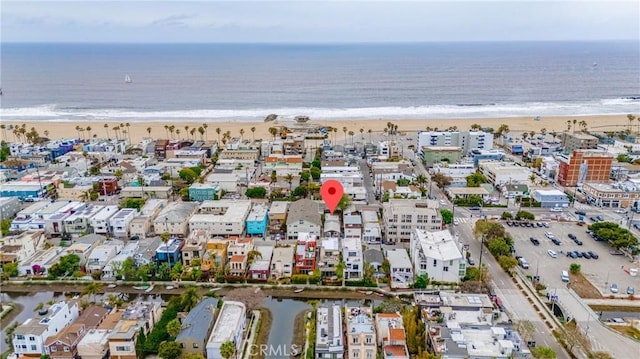 2218 Pacific Ave, Venice, CA 90291 - aerial overview of property's location with waterfront with a beach