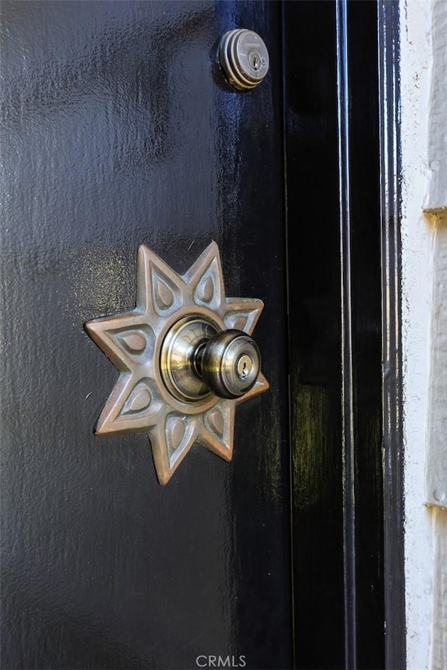 view of details