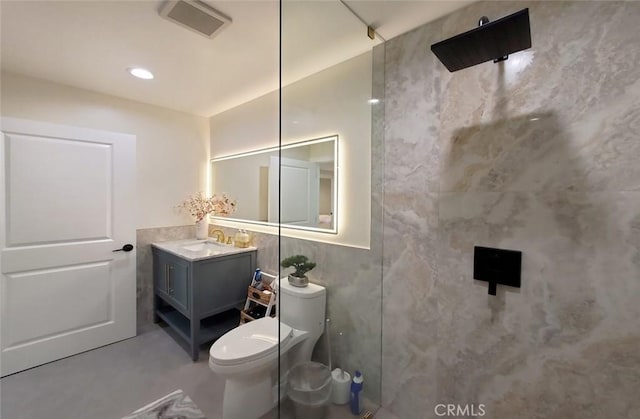 1427 N Cannon St, Orange, CA 92869 - full bath featuring vanity, visible vents, and toilet