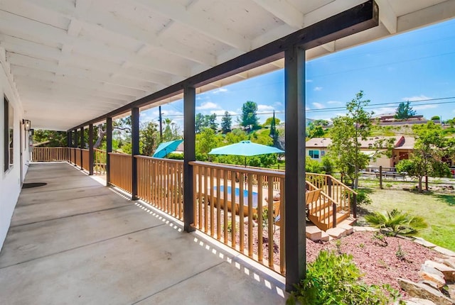 view of patio / terrace