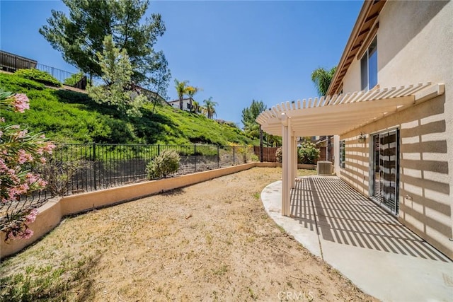 32057 Meadow Wood Ln, Lake Elsinore, CA 92532 - fenced backyard featuring a pergola and a patio area