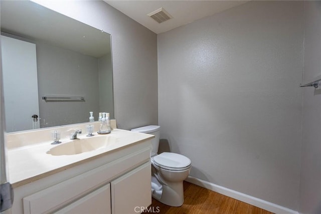 4321 Matilija Ave Unit 14, Sherman Oaks, CA 91423 - half bath featuring wood finished floors and vanity