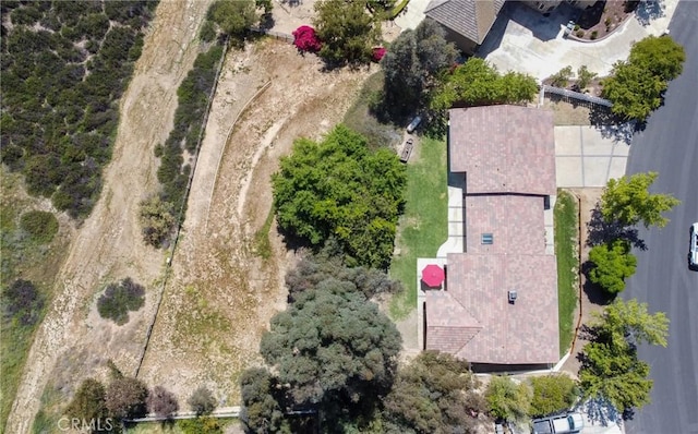drone / aerial view