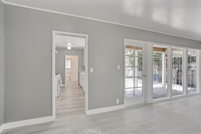 9451 Canterbury Ave, Arleta, CA 91331 - entryway featuring light wood finished floors and baseboards