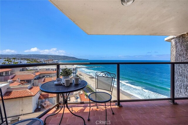 531 Esplanade Unit 714, Redondo Beach, CA 90277 - balcony with view of water and beach
