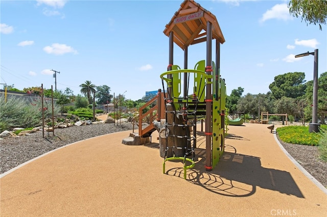 view of community playground