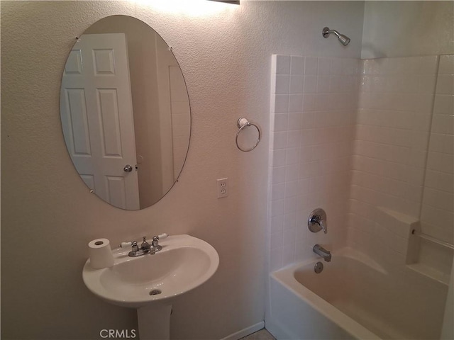 33 Corte Rivera, Lake Elsinore, CA 92532 - bathroom with shower / washtub combination and a sink