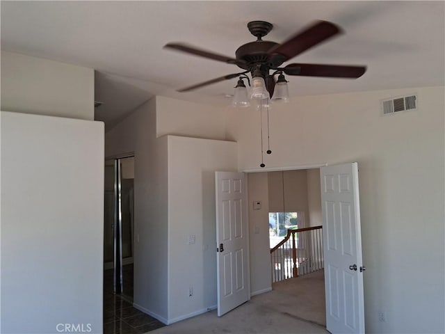 33 Corte Rivera, Lake Elsinore, CA 92532 - carpeted spare room featuring ceiling fan and baseboards