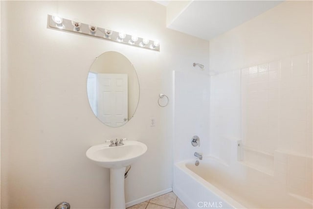 33 Corte Rivera, Lake Elsinore, CA 92532 - full bath with tile patterned flooring and shower / bath combination