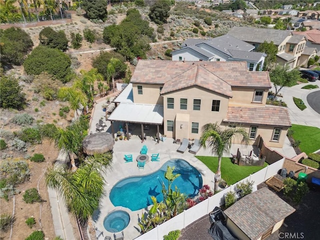 11266 Hutton Rd, Corona, CA 92883 - view of subject property featuring a pool area