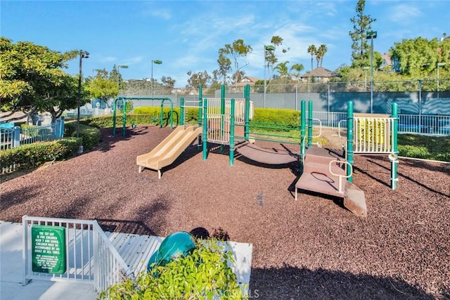 6322 E E W View Dr, Orange, CA 92869 - community playground featuring fence