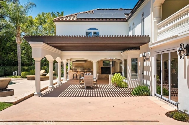 view of patio