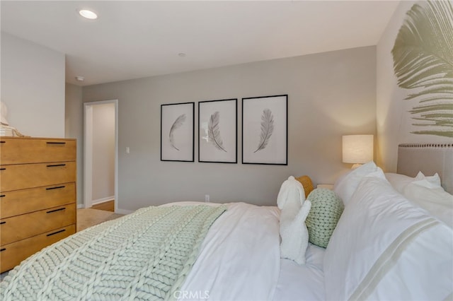 30973 Avenida Ramblas, Highland, CA 92346 - carpeted bedroom featuring baseboards and recessed lighting