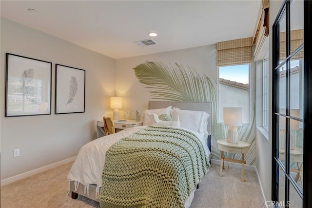 30973 Avenida Ramblas, Highland, CA 92346 - bedroom featuring baseboards, visible vents, and carpet