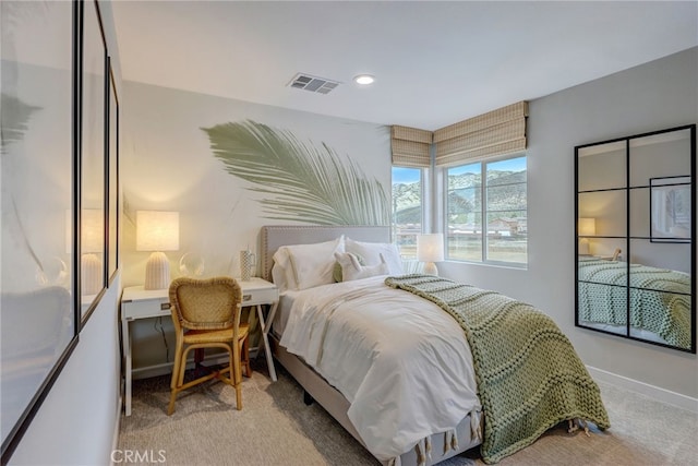 30973 Avenida Ramblas, Highland, CA 92346 - carpeted bedroom featuring recessed lighting, baseboards, and visible vents