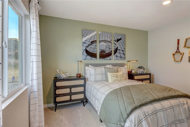 30973 Avenida Ramblas, Highland, CA 92346 - carpeted bedroom featuring recessed lighting