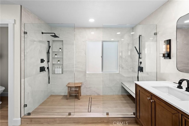 26544 Mahonia Way, Murrieta, CA 92562 - bathroom with walk in shower and vanity