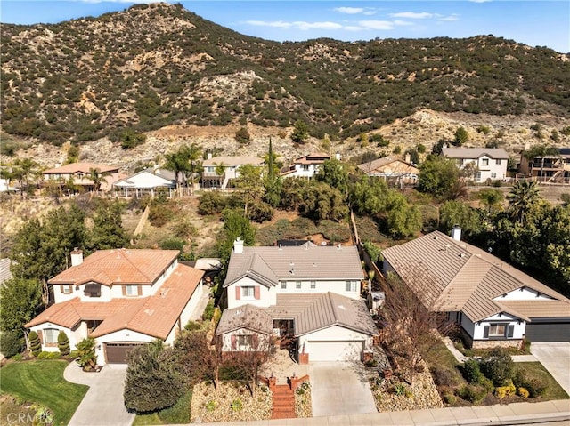 26544 Mahonia Way, Murrieta, CA 92562 - aerial perspective of suburban area featuring a mountainous background