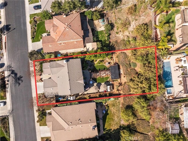 26544 Mahonia Way, Murrieta, CA 92562 - view of property location featuring property parcel outlined