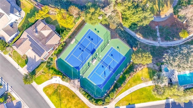 bird's eye view