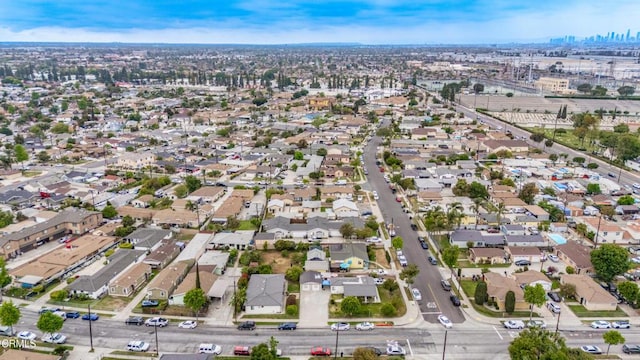 drone / aerial view