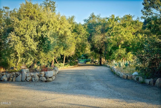 view of street