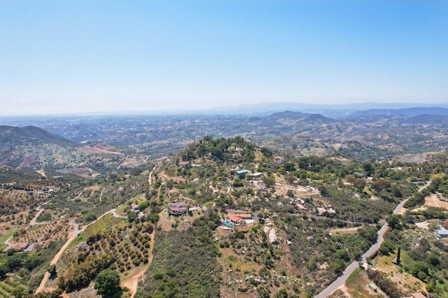 944 Rainbow Crest Rd, Fallbrook, CA 92028 - drone / aerial view of a mountainous background