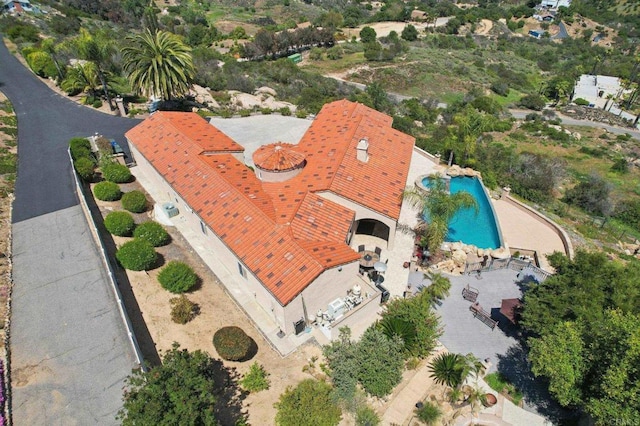 944 Rainbow Crest Rd, Fallbrook, CA 92028 - aerial view of property and surrounding area with a pool