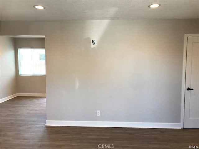 539 E 223rd St, Carson, CA 90745 - spare room with dark wood finished floors and recessed lighting
