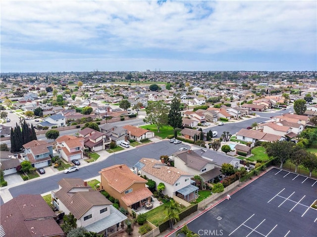 8913 La Dona Ct, Fountain Valley, CA 92708 - birds eye view of property with a residential view