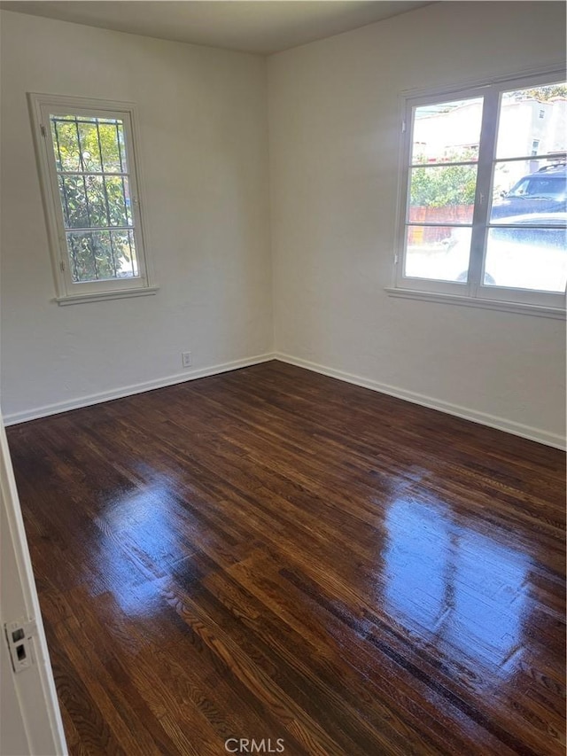 1960 Olive Way, Pasadena, CA 91104 - spare room with dark wood-style flooring and baseboards