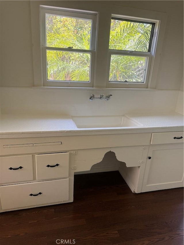 1960 Olive Way, Pasadena, CA 91104 - bathroom with a sink, wood finished floors, and healthy amount of natural light