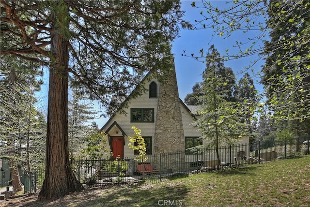 242 Holiday Dr, Lake Arrowhead, CA 92352 - view of tudor house