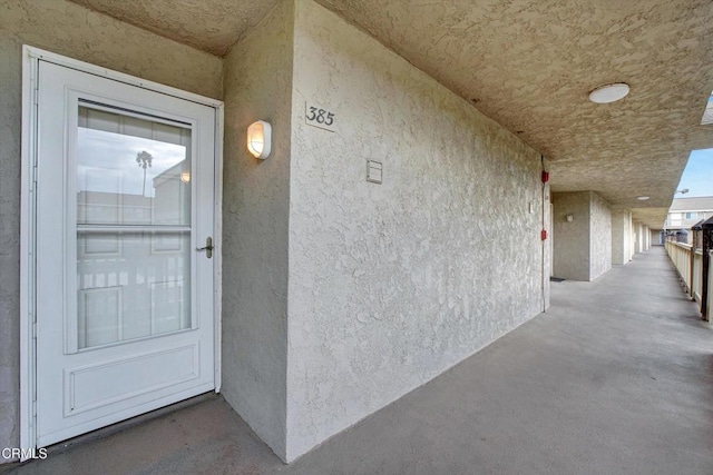 385 E Surfside Dr, Port Hueneme, CA 93041 - property entrance featuring stucco siding