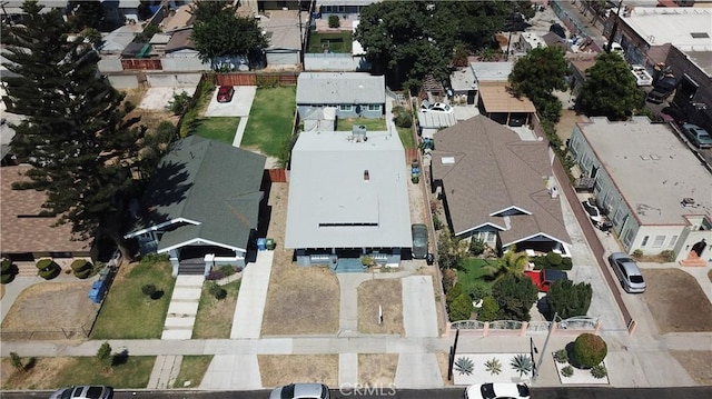 bird's eye view featuring a residential view